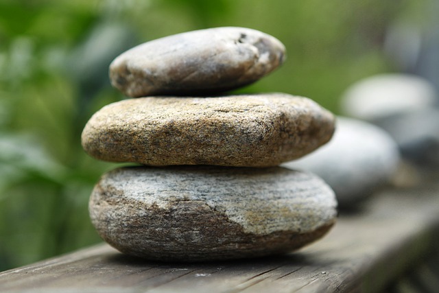 3 stones balancing symbolizing the strength, stability, continuity needed during COVID-19